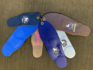 custom orthotics are offered in different sizes and densities